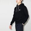 MAISON KITSUNE Graufuchs Patch Hoodie Schwarz GU00335KM0002 45117824 [P]