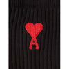 AMI Heart A Logo Socken Schwarz BFA600377 001 45117777 [P]