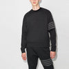 Thom Browne Crewneck Waffle Diagonal Sweatshirt 06452 015 45117732 [P]