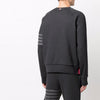Thom Browne Crewneck Waffle Diagonal Sweatshirt 06452 015 45117732 [P]