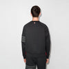 Thom Browne Crewneck Waffle Diagonal Sweatshirt 06452 015 45117732 [P]