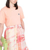 MAISON KITSUNE ダブルフォックスヘッドパッチTシャツ IU00114KJ0008 45117698 [P]