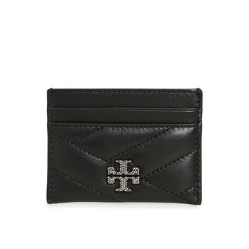Tory Burch Kira Chevron Card Wallet Black 86658 001 45117689