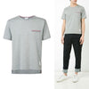Thom Browne Three Stripe Pocket Grey T-Shirt 45117557 [P]