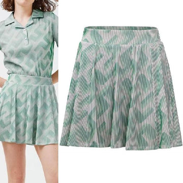 J Lindeberg 3DBridge Monogram Golf Skirt GWSD06291 45117404