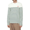 AMI Herzlogo Streifen T-Shirt 103 45117357 [P]