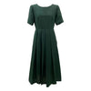 MAXMARA Wochenende Khaki Falten Kleid 522115116 05 45117322 [P]