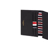 THOM BROWNE ペブルレザー ダブルカード財布 00198 001 45117269 [P]