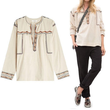ISABEL MARANT エトワール ビルキー トップ HT1119 18P032E 90BE 45116934