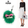 FENDI Monster Mini Eye Pom Pom Pelz Anhänger 7AR467 8LU F11RL 45116917 [P]