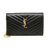 Saint Laurent Monogram Chain Clutch 377828 BOW01 1000 45116816 [P]