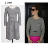 J.CREW Taschenstreifen Kleid 45116783 [P]