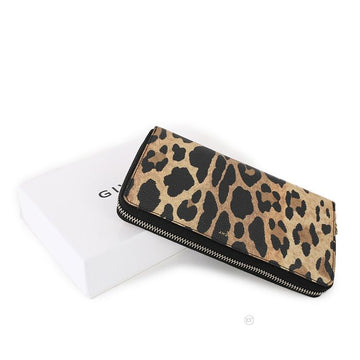 Givenchy Leopard Zip Long Wallet 325 960 45116270