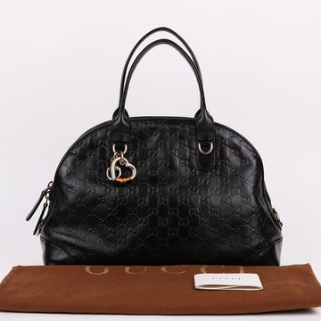 Gucci Black Cima Bowling Large Tote Bag 269954 140484355