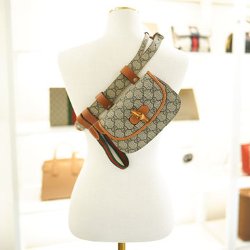 GUCCI Bamboo Hüfttasche 681137 UIQEN 8288 Beige Canvas 140490919