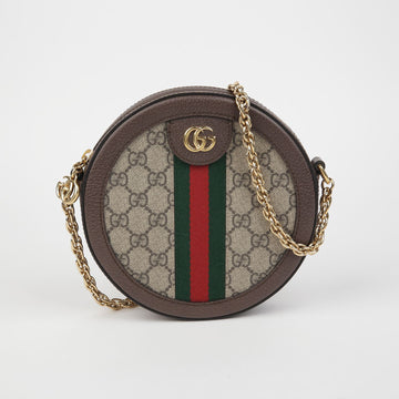 Gucci Ophidia Mini Round Shoulder Crossbody Bag 550618 140306414