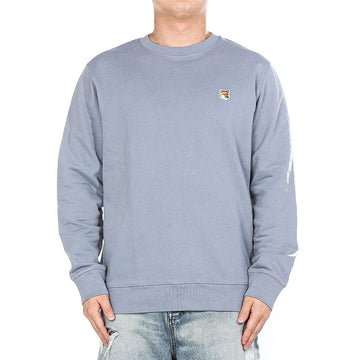 MAISON KITSUNE 24FW (LM00301KM0001 MOONLIGHT BLUE) メンズ フォックスヘッド スウェット 140496227