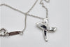 Tiffany & Co Silver X Pendant Necklace 140505265 [P]