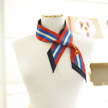 GUCCI スカーフ 627810 3G001 6400 シルク ストライプ 140541946