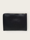 Thom Browne Black Three Stripe Tab Pebble Grain Clutch Bag 59945850 [P]
