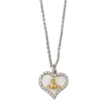 Vivienne Westwood Silver White Petra Necklace 140164503