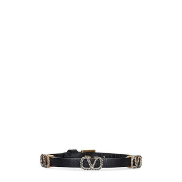 VALENTINO ブラッククリスタルブレスレット J0F42 LWV 249 140551573