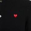 Comme Des Garcons Mini Red Heart Patch AZ N079 051 1 Women's Wool Cardigan 32911343 [P]