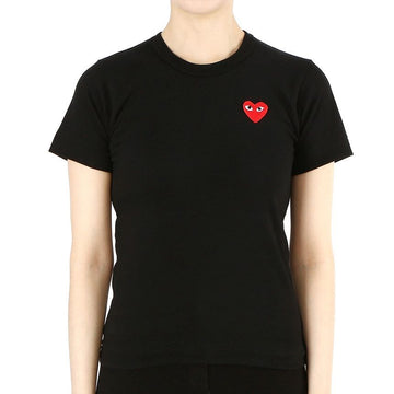 COMME DES GARCONS Rotes Wappen AZ T107 051 1 Damen T-Shirt mit kurzen Ärmeln 27250854