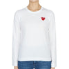 COMME DES GARCONS レッドワッペン レディース 長袖 Tシャツ AZ T117 051 2 93396967 [P]