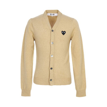 COMME DES GARCONS [Kratz] Schwarzes Wappen Cardigan N024 051 3 (Unisex) 149521452