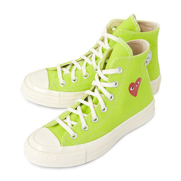 Comme Des Garcons Chuck Taylor 70 High Sneakers Red Heart AZ K119 001 2 140563528