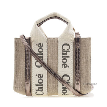 Chloe Mini Woody Tote Bag 140569492
