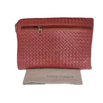 BOTTEGA VENETA Burgunder Kalfleder Intrecciato Dokumenten Case Clutch 406021 140617537