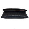 CHANEL ソフトカーフ2ジッパークラッチバッグ 140617732 [P]