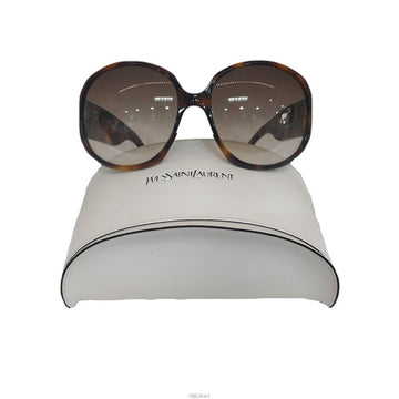 Saint Laurent Crystal Y Logo Leopard Sunglasses 6236S 140630099