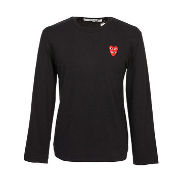 COMME DES GARCONS Double-Wappen Langarm-T-Shirt AX T292 051 1 140631490