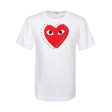 Comme Des Garcons Heart Stud Short Sleeve T-Shirt AX T803 051 1 140631492 [P]