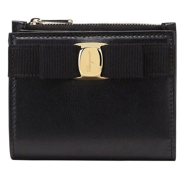 SALVATORE FERRAGAMO 23SS BARA BOW COMPACT MÜNZTEIL-GELDBÖRSE 22-E009 0734500 48798974