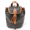 CELINE Trionph Canvas Lichtbraun Kalbsleder Polco Mini Rucksack 197662CAS.04LU 140685604 [P]