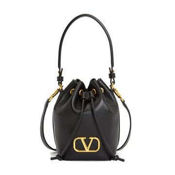 Valentino V Logo Signature Women's Bucket Bag 7W2P0Z44VNL 0NO 140685905 [P]