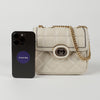 GUCCI Dekorative Mini-Ketten-Schultertasche 741457 140540770 [P]