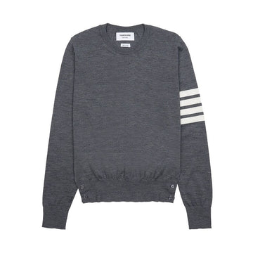 THOM BROWNE Damen Woll 4-Bar Relaxed Strickpullover 140697431