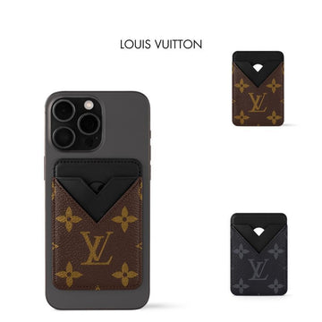 LOUIS VUITTON Portemonnaie für Männer Port Card Magnet MagSafe Monogramm M13185 111219761