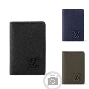 LOUIS VUITTON カードケース メンズ LVエアログラム ブラック M69979 125288462