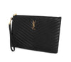 Saint Laurent Cassandra Monogram Matelasse Gold Medium Clutch Bag 559193 CWU01 1000 145693470 [P]