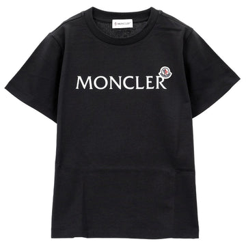 Moncler Kids Logo T-Shirt 8C00018 89AFV 999-K 140738212