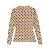 MARINE SERRE WTS006A CJER0001 TA10 Damen Langarmshirt 140738370 [P]