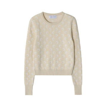 MARINE SERRE WTK014A CKNI0530 WH20 Damen Strickwaren 140738392