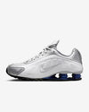 Nike Shox R4 White Metallic Silver Deep Royal Blue 140741237 [P]