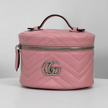 GUCCI Rosa Silberlogo Vanity Chain Crossbody Bag 3VGUB24002 140763164
